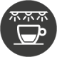 Sanremo espresso machine with LED lighting icon